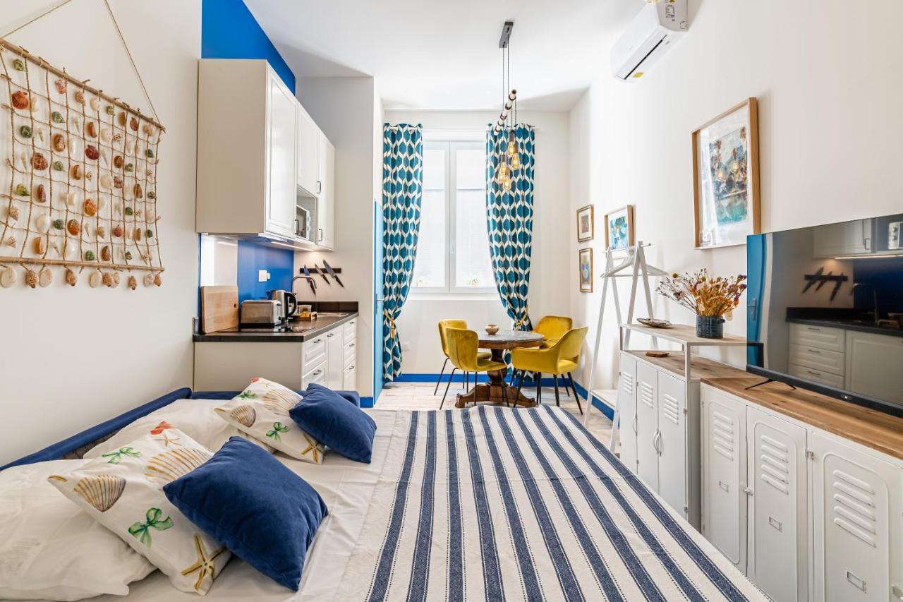 Studio Shell 26M2, 120M Vieux-Port, Clim, Wifi, Acces Autonome Avec Code Marseille Eksteriør billede