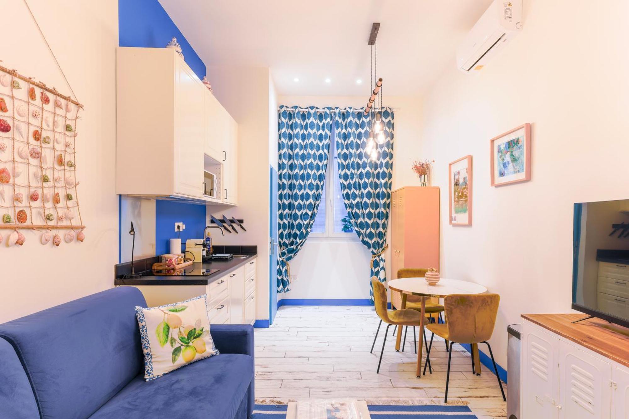 Studio Shell 26M2, 120M Vieux-Port, Clim, Wifi, Acces Autonome Avec Code Marseille Eksteriør billede